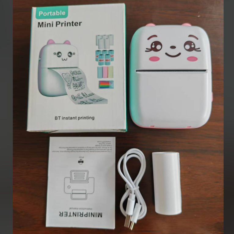 Mini Printer and Sticker Maker Portable