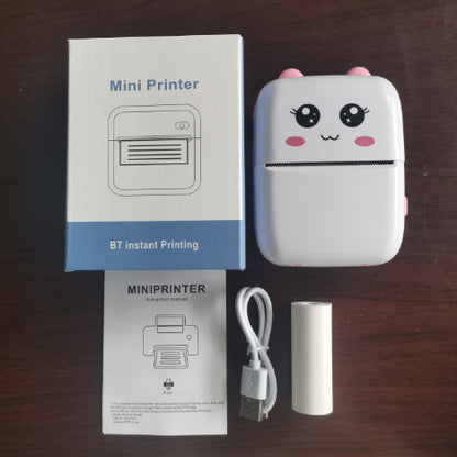 Mini Printer and Sticker Maker Portable