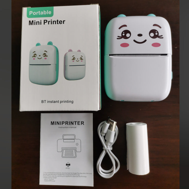 Mini Printer and Sticker Maker Portable